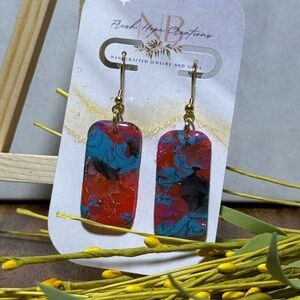 Colorful Dangle Earrings by